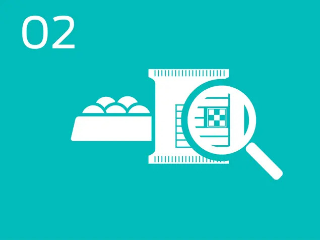 Transparens av informasjonsgrafiske ingredienser