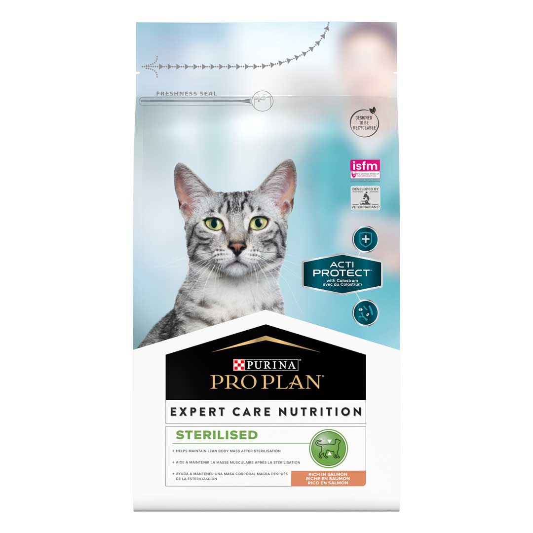 PRO PLAN® EXPERT CARE NUTRITION STERILISED Rik på Laks