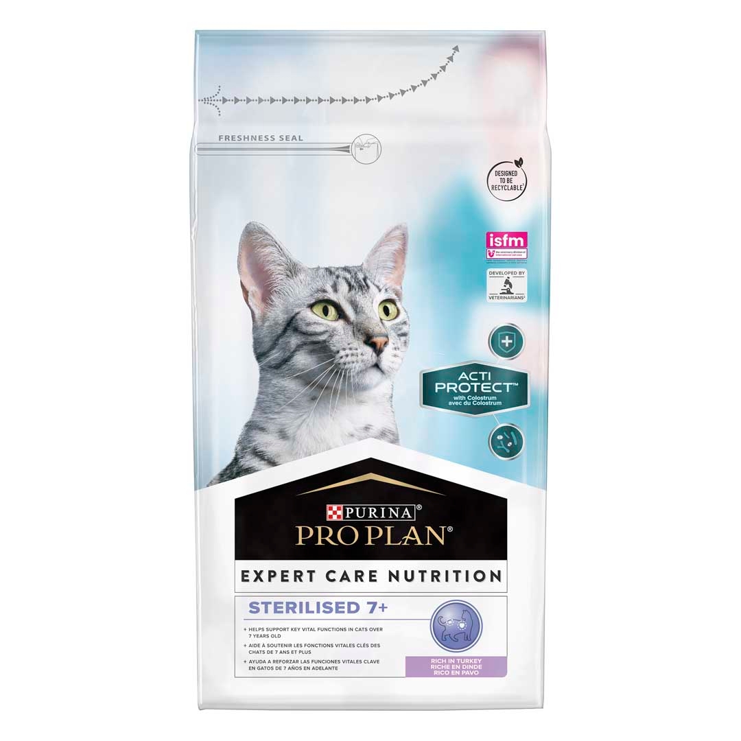 PRO PLAN® EXPERT CARE NUTRITION STERILISED 7+ | Purina