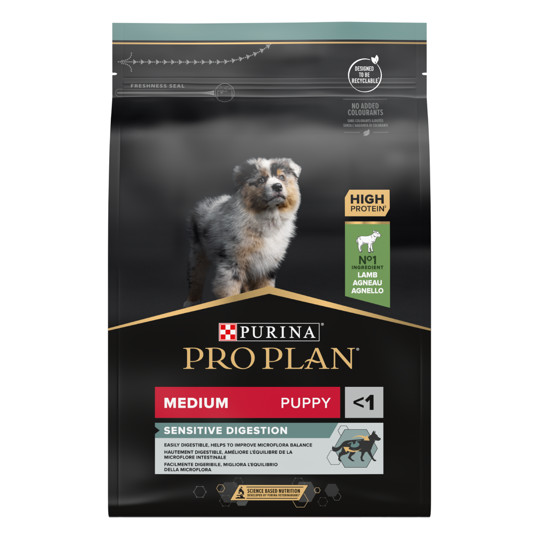 PRO PLAN® Medium Puppy Sensitive Digestion Rik på Lam
