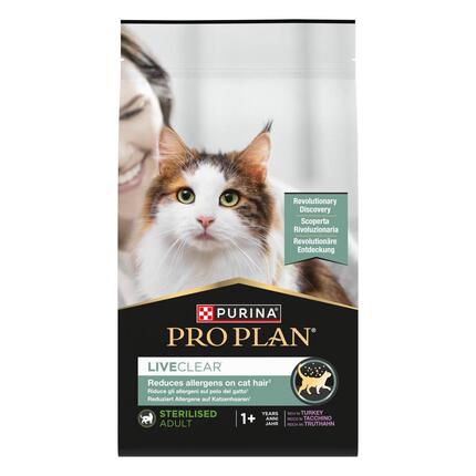 PURINA® PRO PLAN® LiveClear til voksne katter