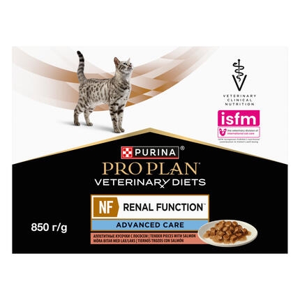 PRO PLAN® VETERINARY DIETS Feline NF Renal Function Advanced Care med Lax (Våtfôr)
