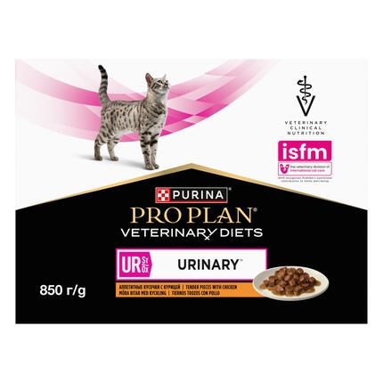 PRO PLAN® VETERINARY DIETS Feline UR St/Ox Urinary med Kylling (Våtfôr)