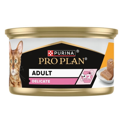 PRO PLAN® Delicate Mousse rik på Kylling