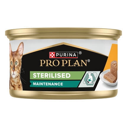 PRO PLAN® Sterilised Maintenance Mousse rik på Kylling