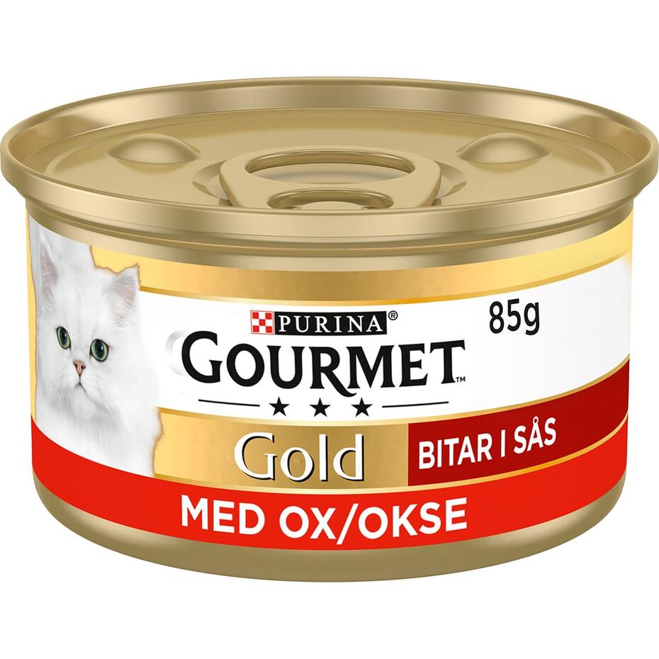 GOURMET™ Gold Biter i saus med Okse