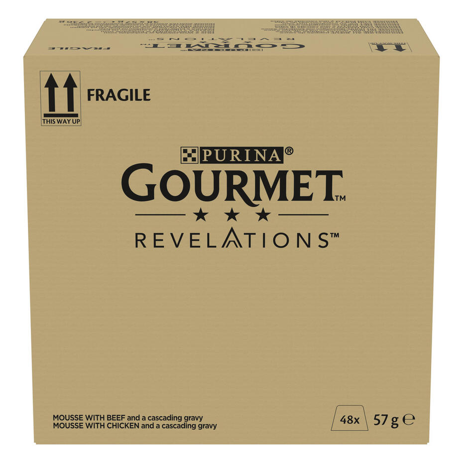 GOURMET™ Revelations med Okse, Laks & Kylling (48-pack)