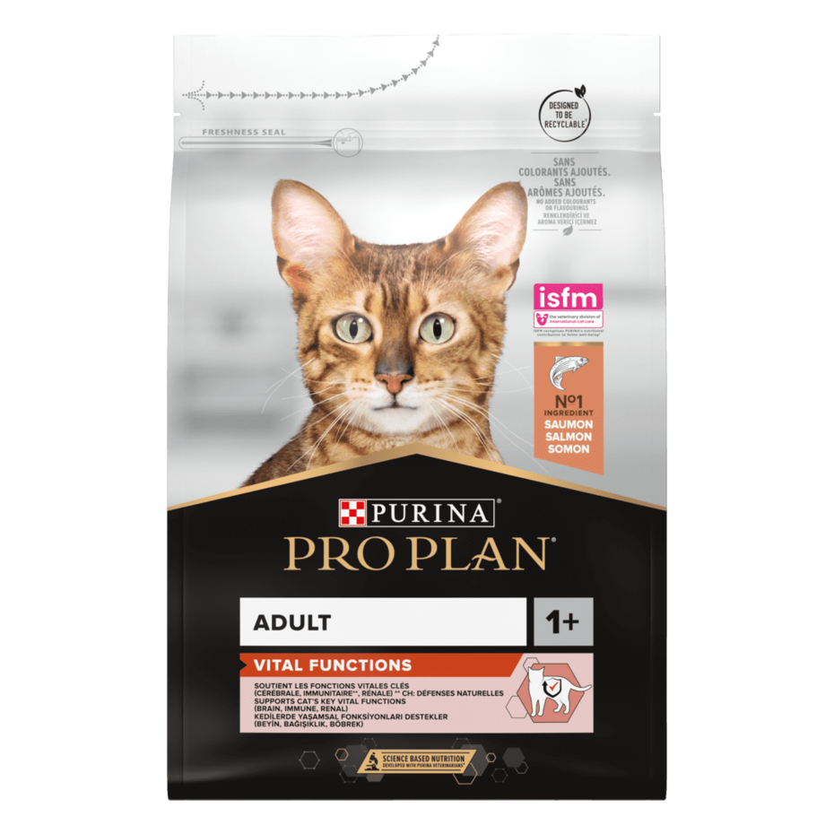 PRO PLAN® ORIGINAL ADULT Vital Functions Rik på Laks