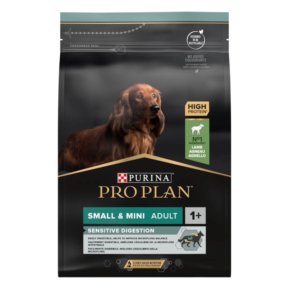 PRO PLAN® Small & Mini Adult Sensitive Digestion Rik på Lam