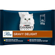GOURMET® Perle Gravy Delight med Kylling & Okse