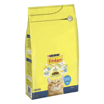 Friskies® Sterilized med en smakfull blanding av Laks, Tunfisk og Grønnsaker