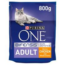 PURINA ONE® Adult Katt, Rik på Kylling og Helkorn