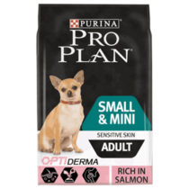 PRO PLAN® Small & Mini Adult Sensitive Skin Rik på Laks