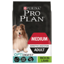 PRO PLAN® Medium Adult Sensitive Digestion Rik på Lam