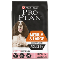 PRO PLAN® Medium & Large Adult 7+ Sensitive Skin Rik på Laks