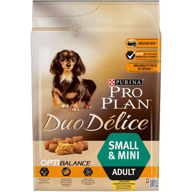 PRO PLAN® Duo Delice Adult Small & Mini Everyday Nutrition Rik på Kylling