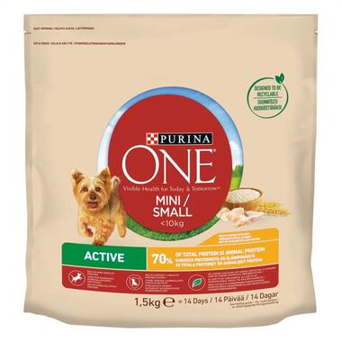 PURINA ONE® Small Dog Active med Kylling