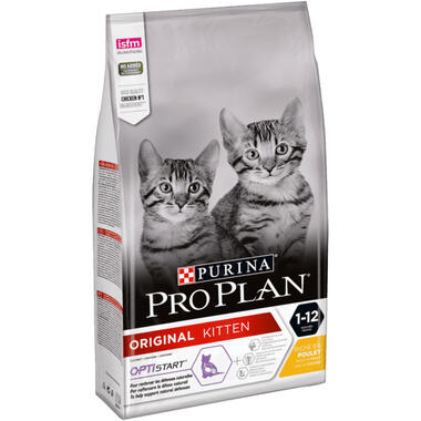 PRO PLAN® ORIGINAL Kitten 1-12 månader Healthy Start Rik på Kylling