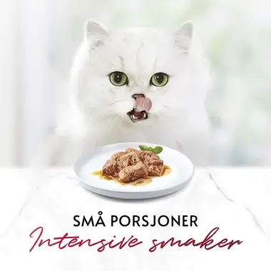 GOURMET® Mon Petit Intense Fish Variety med Tunfisk, Laks & Ørret