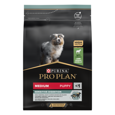 PRO PLAN® Medium Puppy Sensitive Digestion Rik på Lam