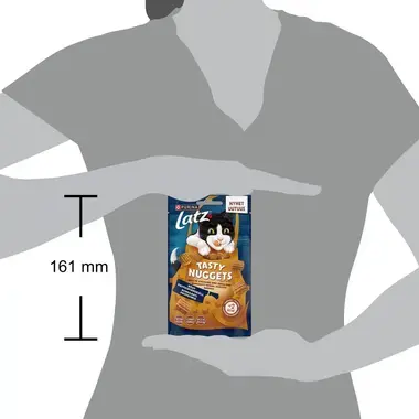 PURINA® Latz® Tasty Nuggets, Rik på Kylling med And