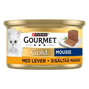 GOURMET GOLD, mousse med lever, 85g boks