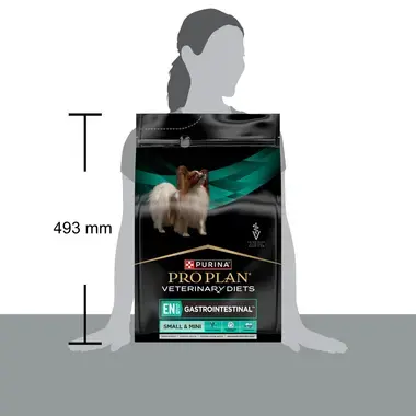 PURINA® PRO PLAN® VETERINARY DIETS EN Gastrointestinal Small&Mini voksne hunder og valper tørrfôr pose