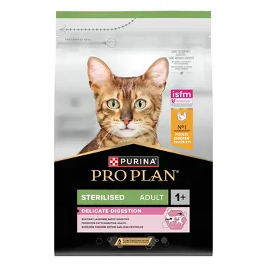 PURINA® PRO PLAN® Delicate Digestion for steriliserte katter