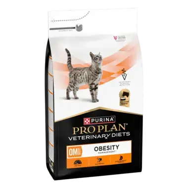 PURINA® PRO PLAN® VETERINARY DIETS Feline OM St/Ox Obesity Management (Tørrfôr)