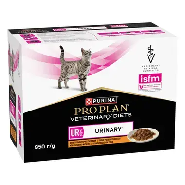 PRO PLAN® VETERINARY DIETS Feline UR St/Ox Urinary med Kylling (Våtfôr)