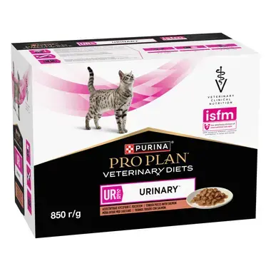 PRO PLAN® VETERINARY DIETS Feline UR St/Ox Urinary med Laks (Våtfôr)