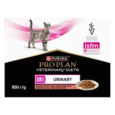 PRO PLAN® VETERINARY DIETS Feline UR St/Ox Urinary med Laks (Våtfôr)