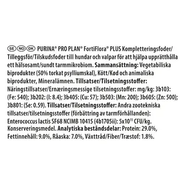 PRO PLAN® Canine FortiFlora PLUS Probiotika + Prebiotika
