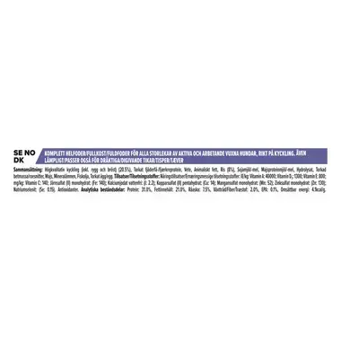 PURINA PRO PLAN® All Sizes Adult Dog Protein & Energy Rik på kylling