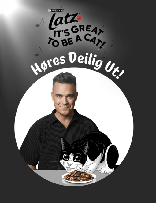 Robbie og Latz, Latz spiser produkt 